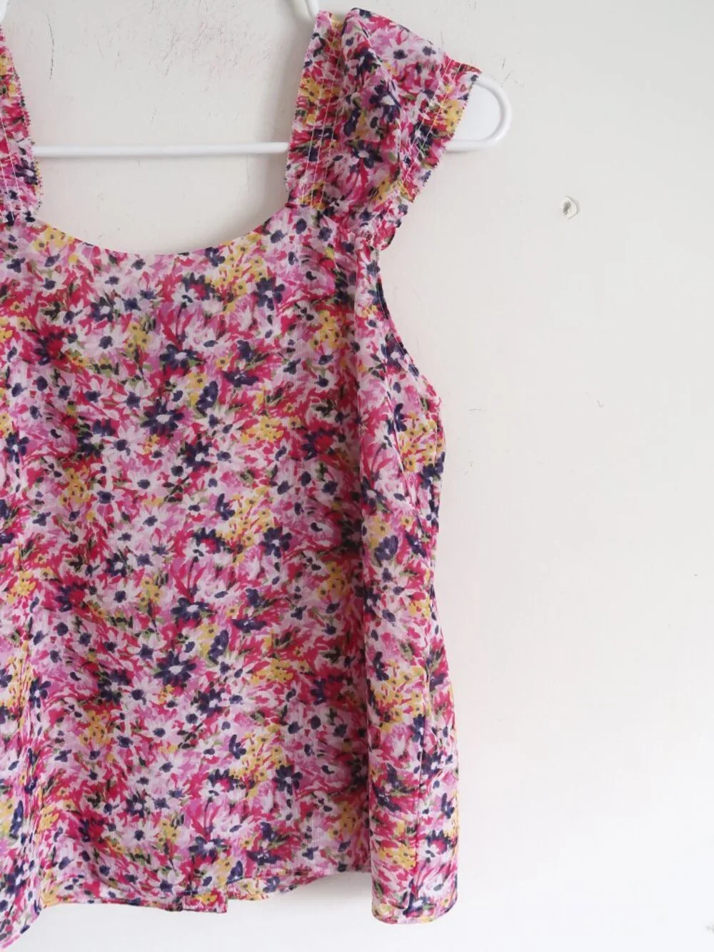 J.Crew Floral Graphic Sleeveless Blouse - Size XXS